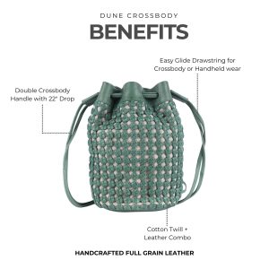 Alternative view of Dune Leather Crossbody Bag