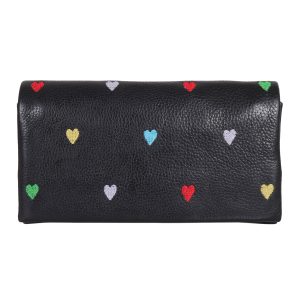 Eloise Heart Leather Wallet